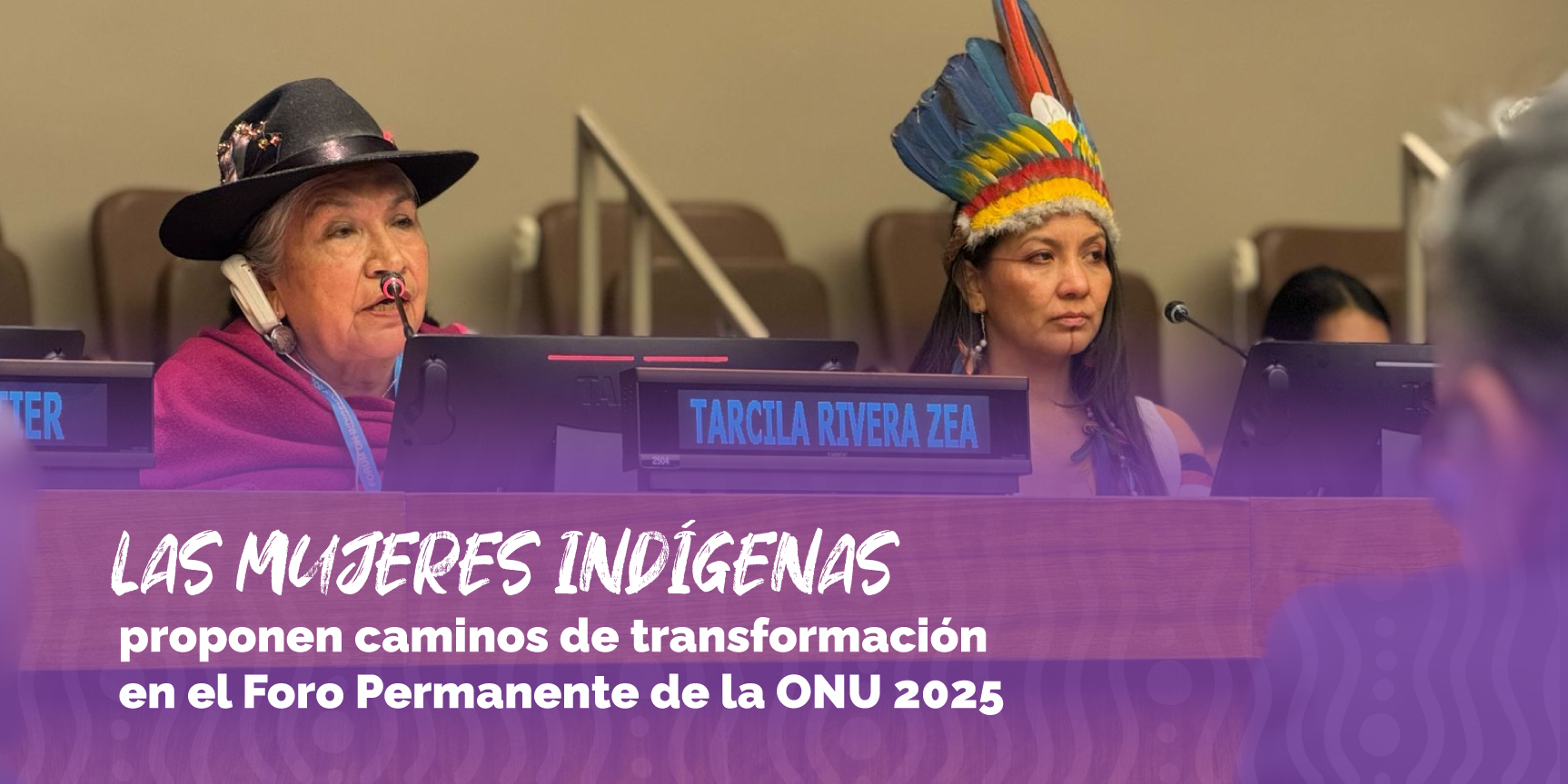 Las Mujeres Indígenas proponen caminos de transformación en el Foro ...