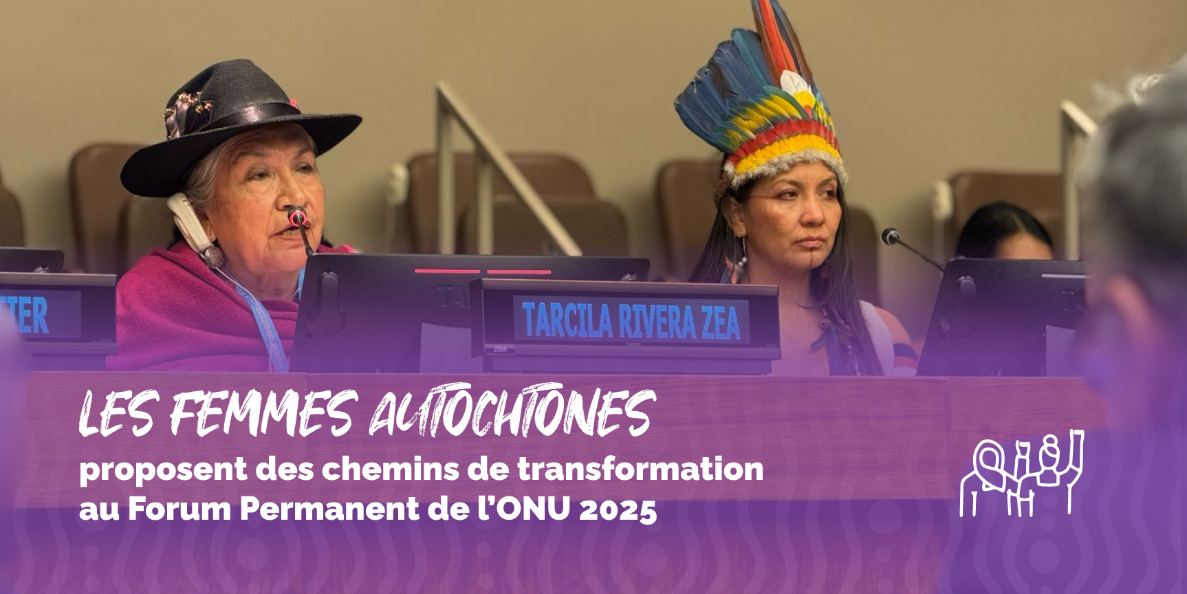 Les Femmes autochtones proposent des chemins de transformation au Forum ...